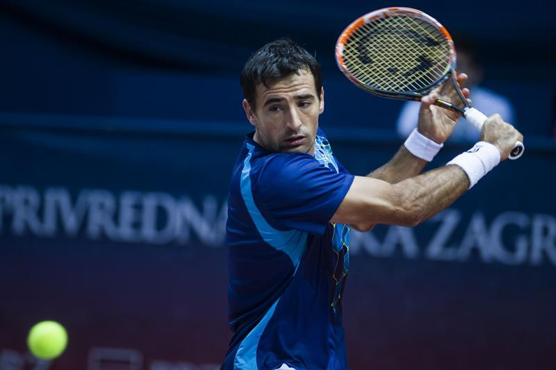 Baghdatis saved match point, Dodig through in straight sets Zagreb Indoors