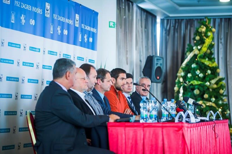 Media conference held on the occasion of the 10th edition of the PBZ Zagreb Indoors Zagreb Indoors